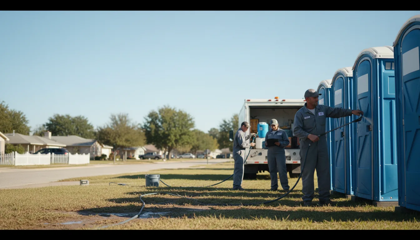 Long-Term Portable Toilet Rental in Princeton, LA near me